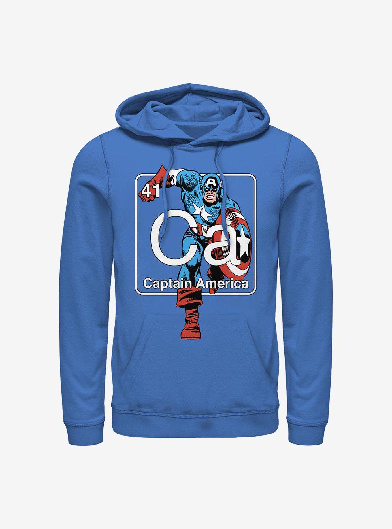 Boys captain best sale america sweatshirt