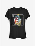 Marvel Ghost Rider Periodic Ghost Rider Girls T-Shirt, BLACK, hi-res