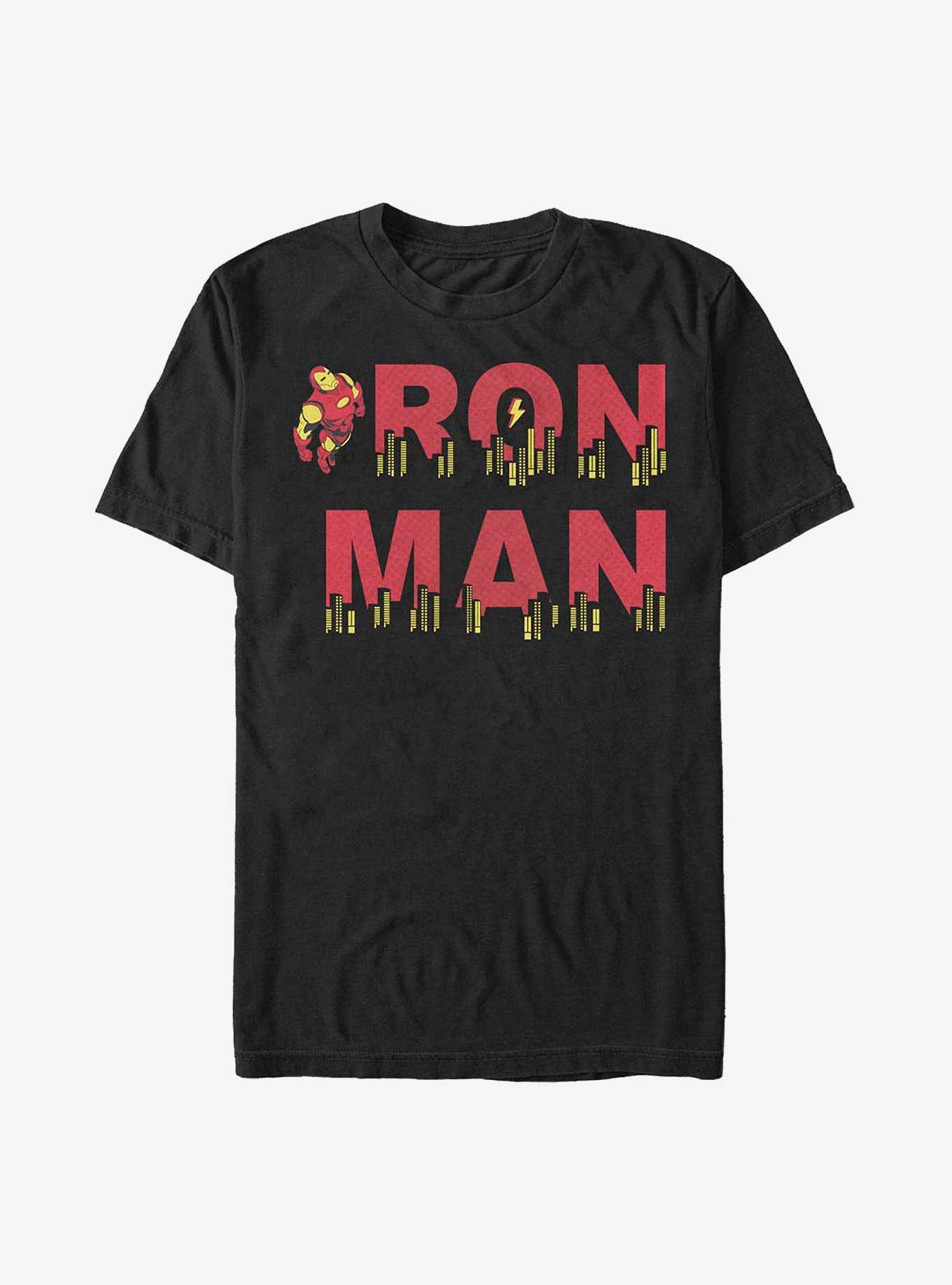 Marvel Iron Man Halftone Iron Man T-Shirt, , hi-res