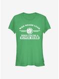 Marvel The Hulk Clover Collegiate Girls T-Shirt, KELLY, hi-res