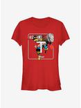 Marvel Thor Periodic Thor Girls T-Shirt, RED, hi-res