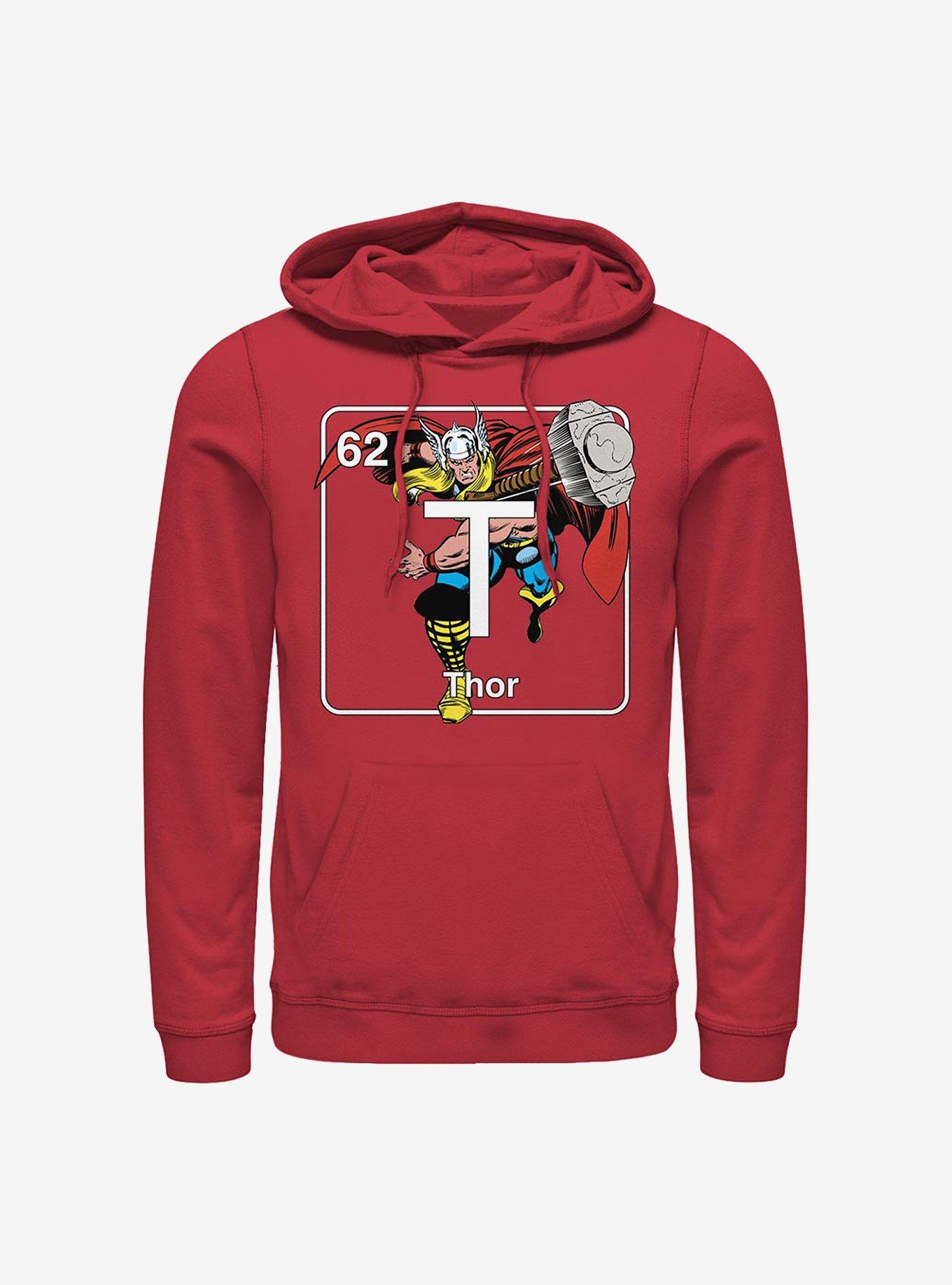 Marvel Thor Periodic Thor Hoodie, , hi-res