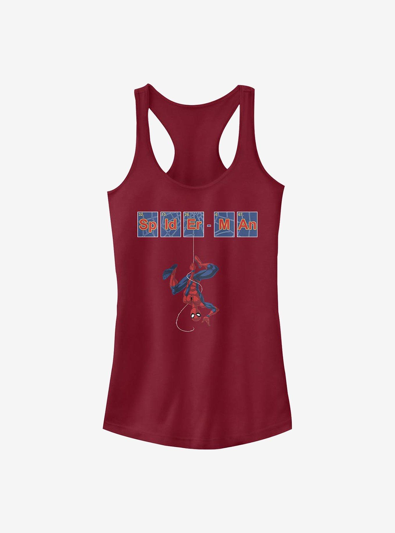 Marvel Spider-Man Spider Tiles Girls Tank, SCARLET, hi-res