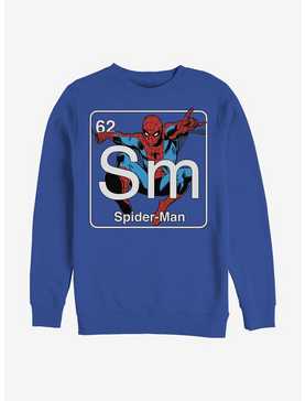 Marvel Spider-Man Periodic Spider Man Crew Sweatshirt, , hi-res
