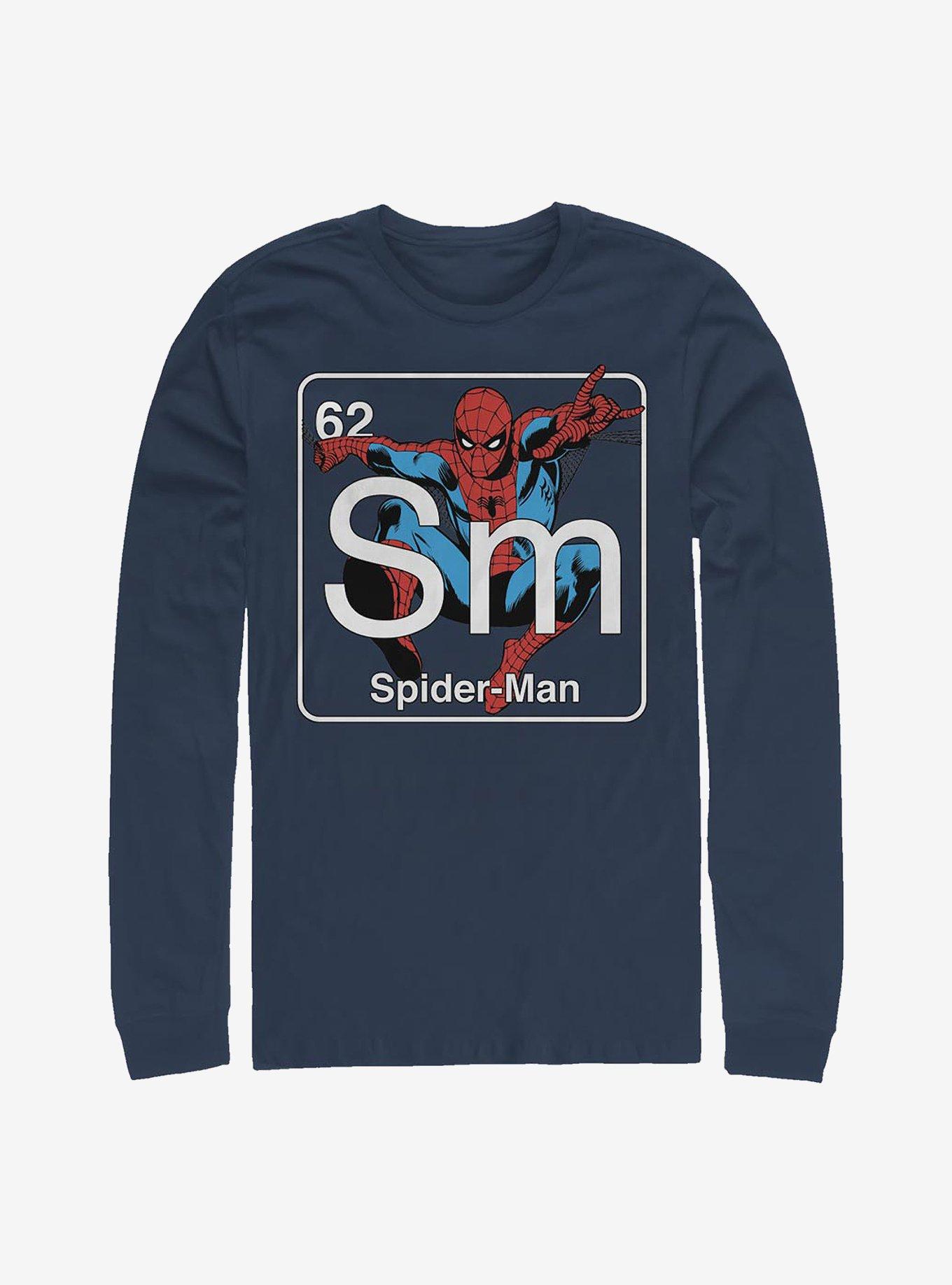 Marvel Spider-Man Periodic Spider Man Long-Sleeve T-Shirt, , hi-res