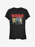 Marvel X-Men Mutant Heroes Girls T-Shirt, BLACK, hi-res