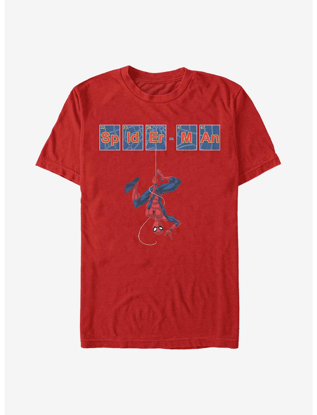 Marvel Spider-Man Spider Tiles T-Shirt, RED, hi-res
