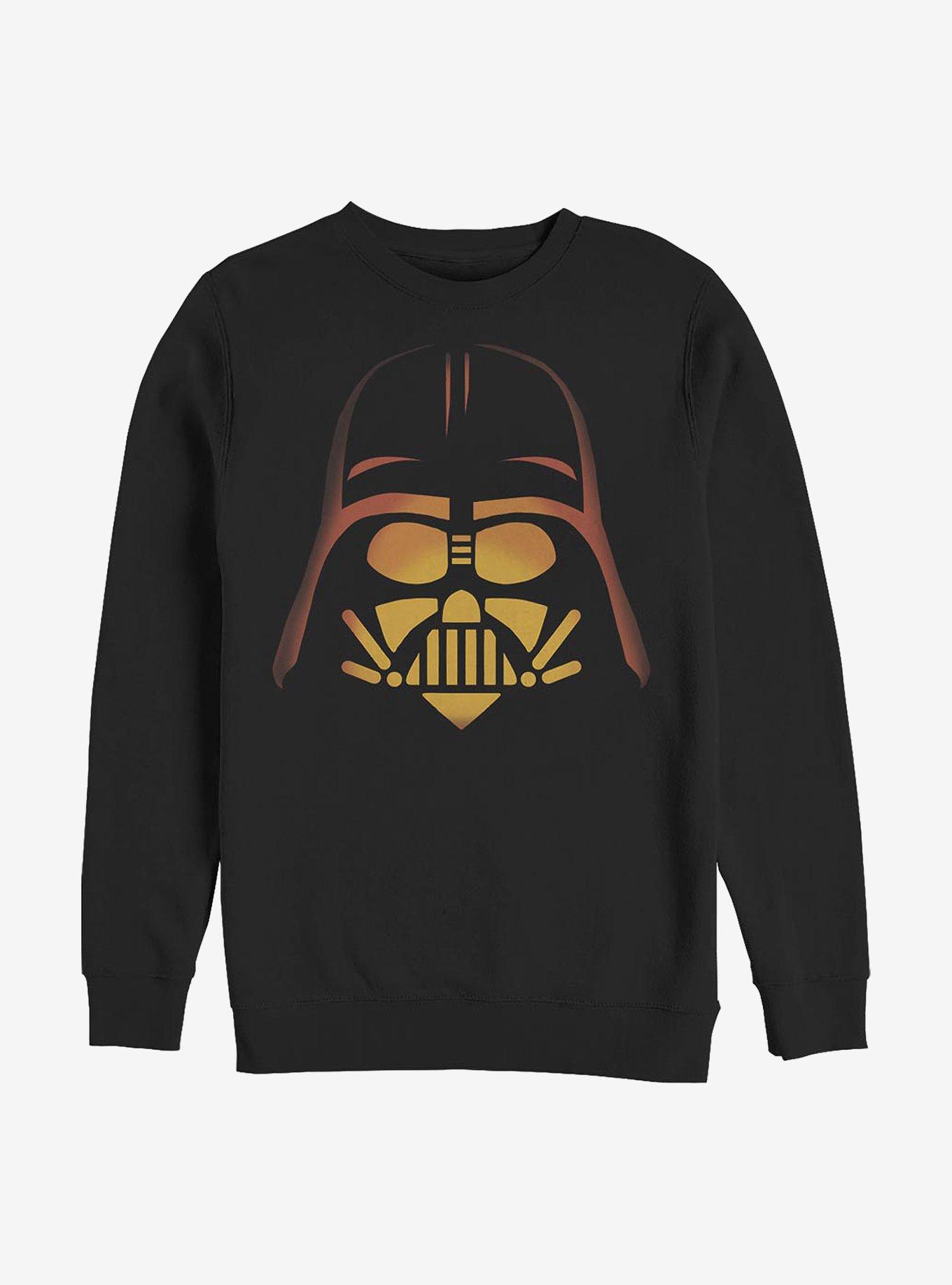Star Wars Pumpkin Vader Sweatshirt, BLACK, hi-res