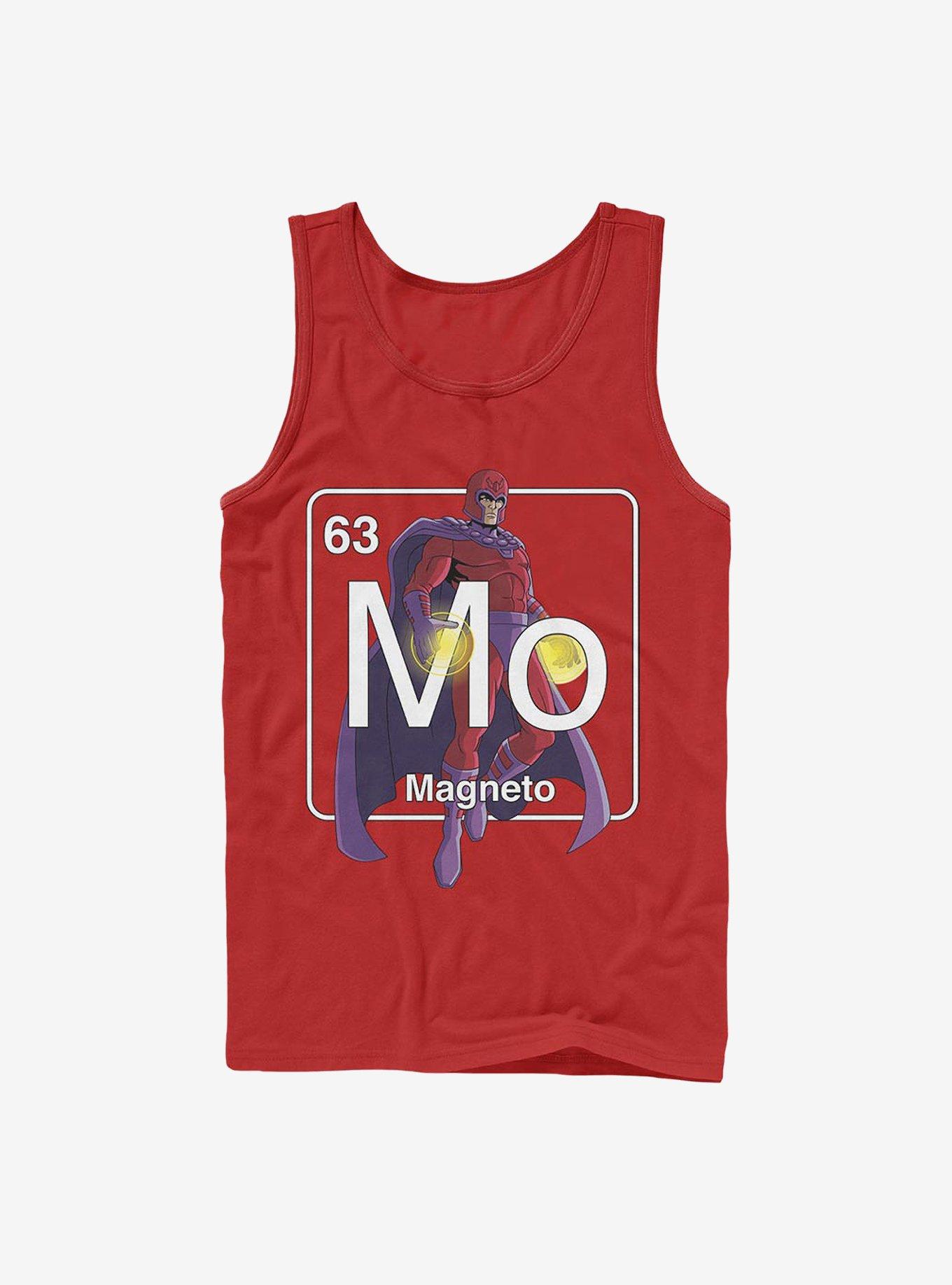 Marvel X-Men Periodic Magneto Tank, RED, hi-res