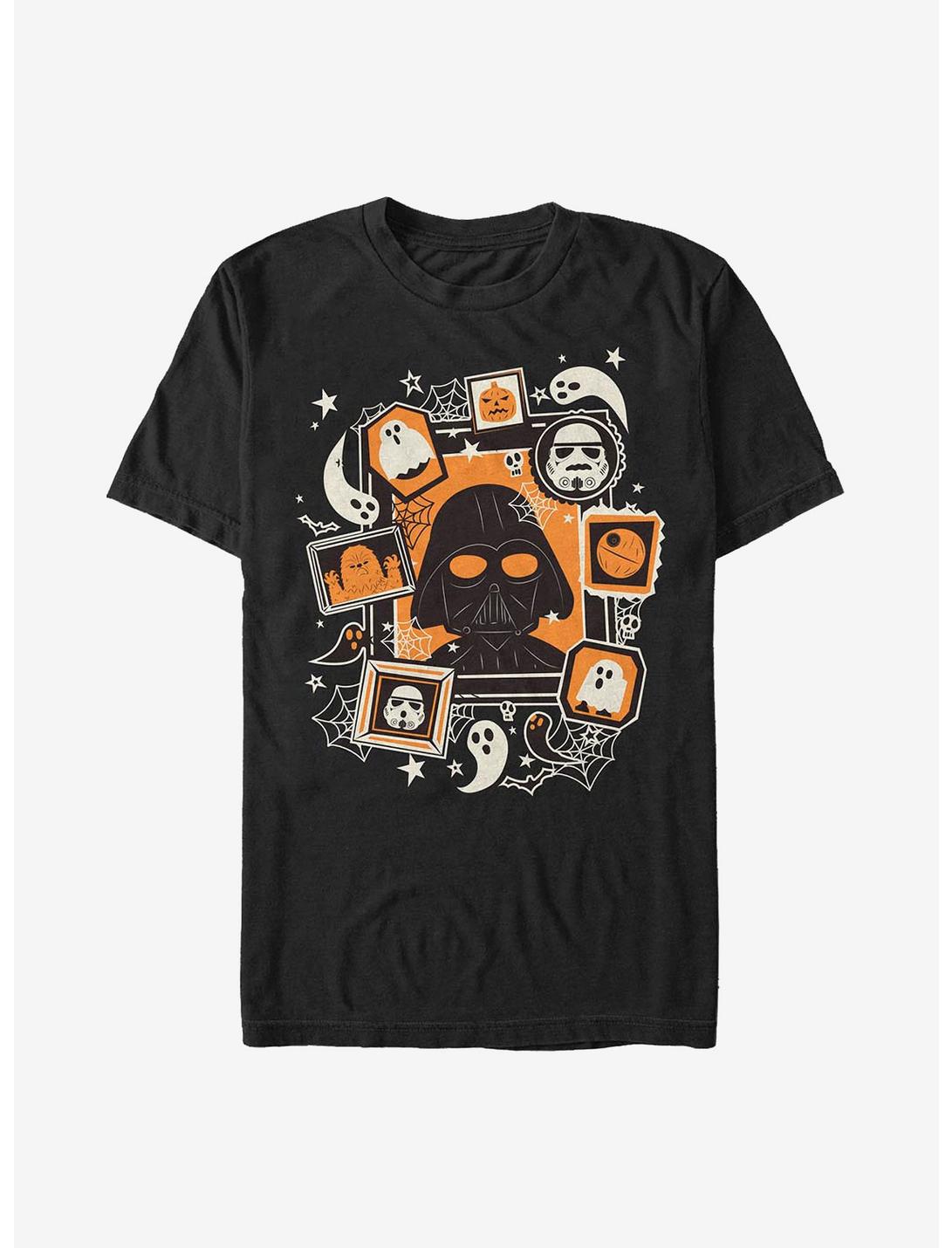 Star Wars Framed Vader Halloween T-Shirt, BLACK, hi-res