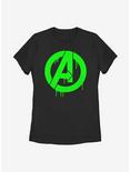 Marvel Avengers Oozing Avengers Womens T-Shirt, BLACK, hi-res