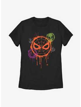 Marvel Avengers Spooky Spider Stencil Womens T-Shirt, , hi-res