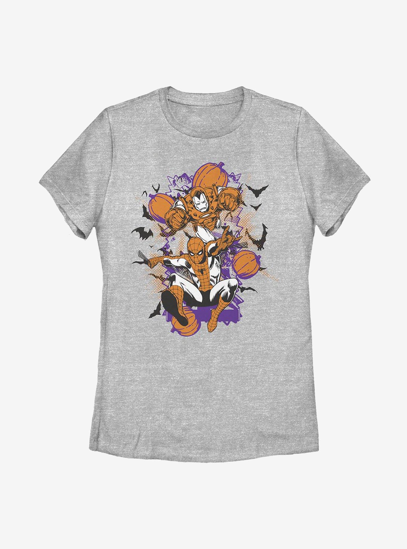 Marvel Avengers Team Pumpkin Womens T-Shirt, , hi-res