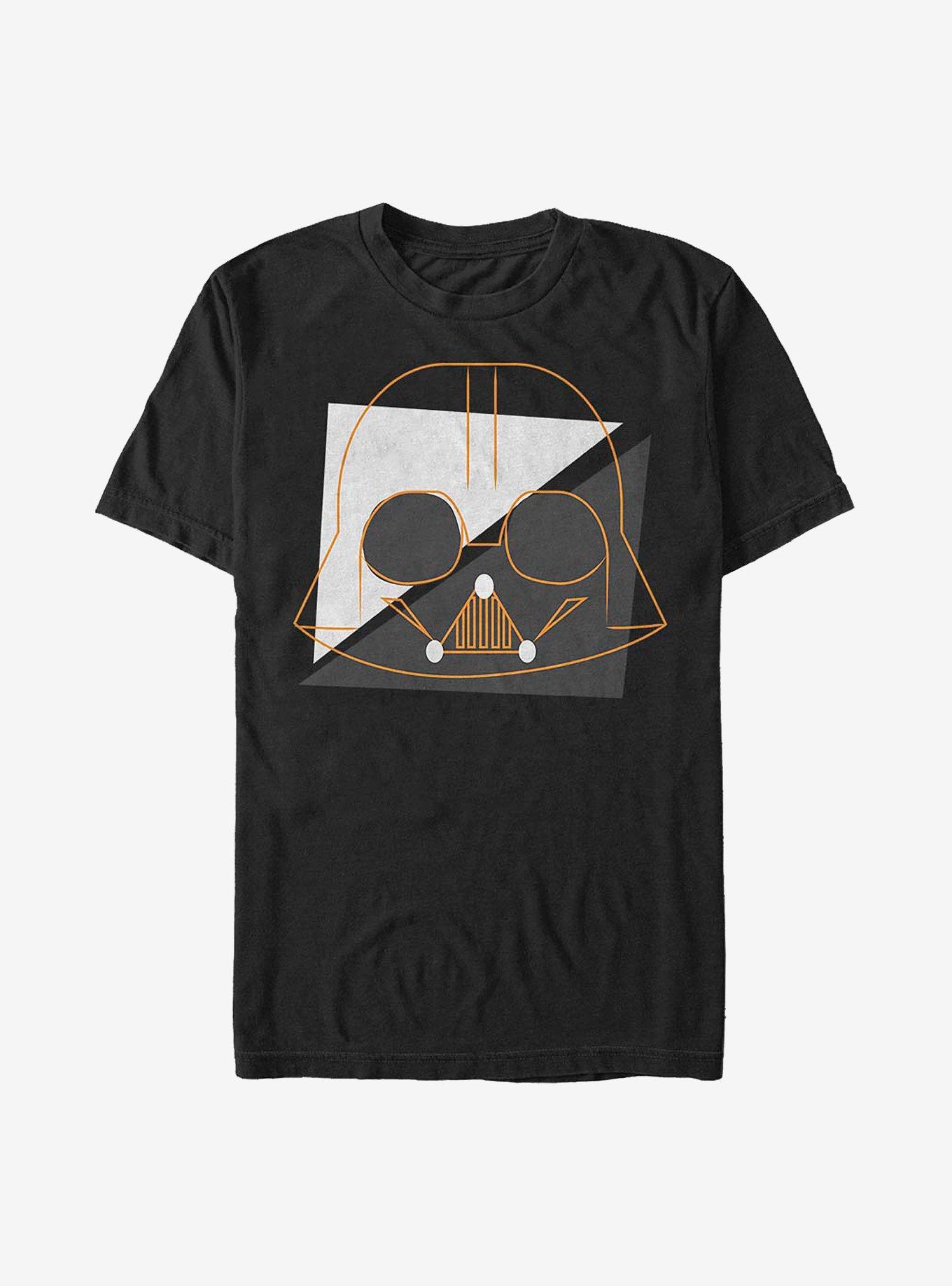 Star Wars Spooky Vader Lines T-Shirt, BLACK, hi-res