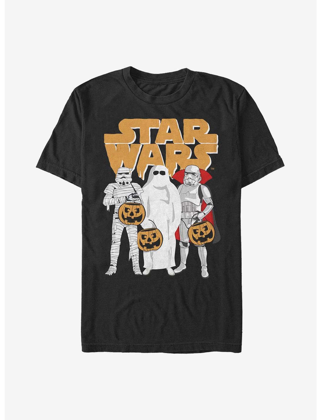 Star Wars Trick Or Treat T-Shirt, BLACK, hi-res