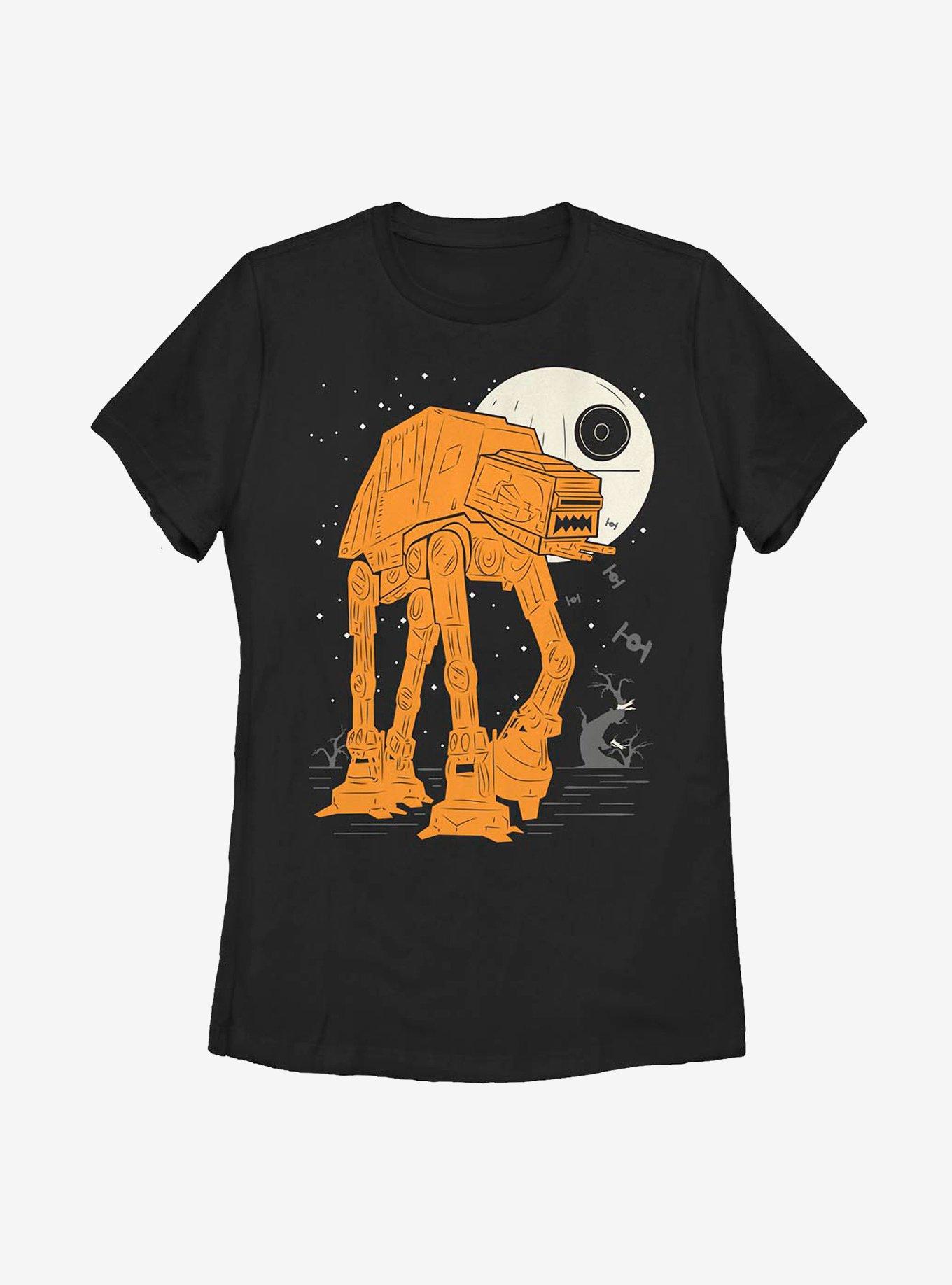 Star Wars AT-AT Full Moon Womens T-Shirt, , hi-res