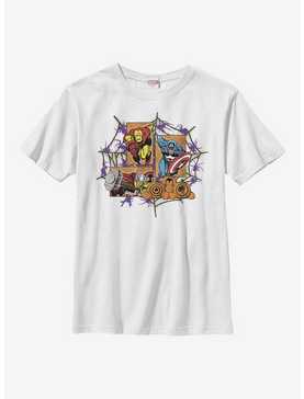 Marvel Avengers Spooky Friends Youth T-Shirt, , hi-res