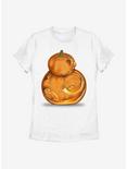 Star Wars BB Pumpkin Womens T-Shirt, WHITE, hi-res