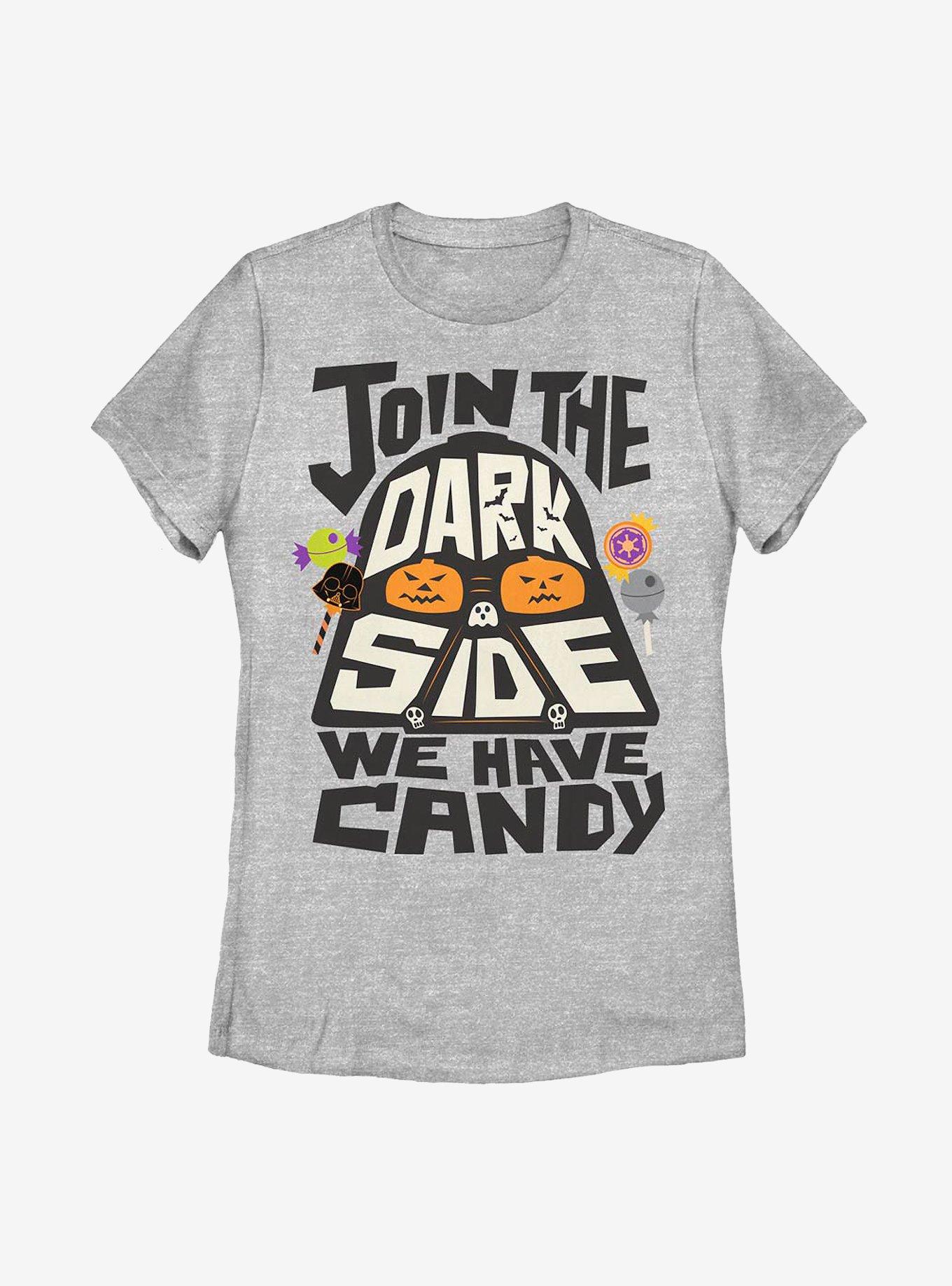 Star Wars Candy Vader Womens T-Shirt, ATH HTR, hi-res