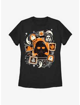 Star Wars Framed Vader Halloween Womens T-Shirt, , hi-res