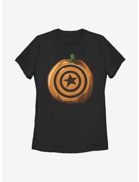 Marvel Captain America Captain Pumpkin Womens T-Shirt, , hi-res