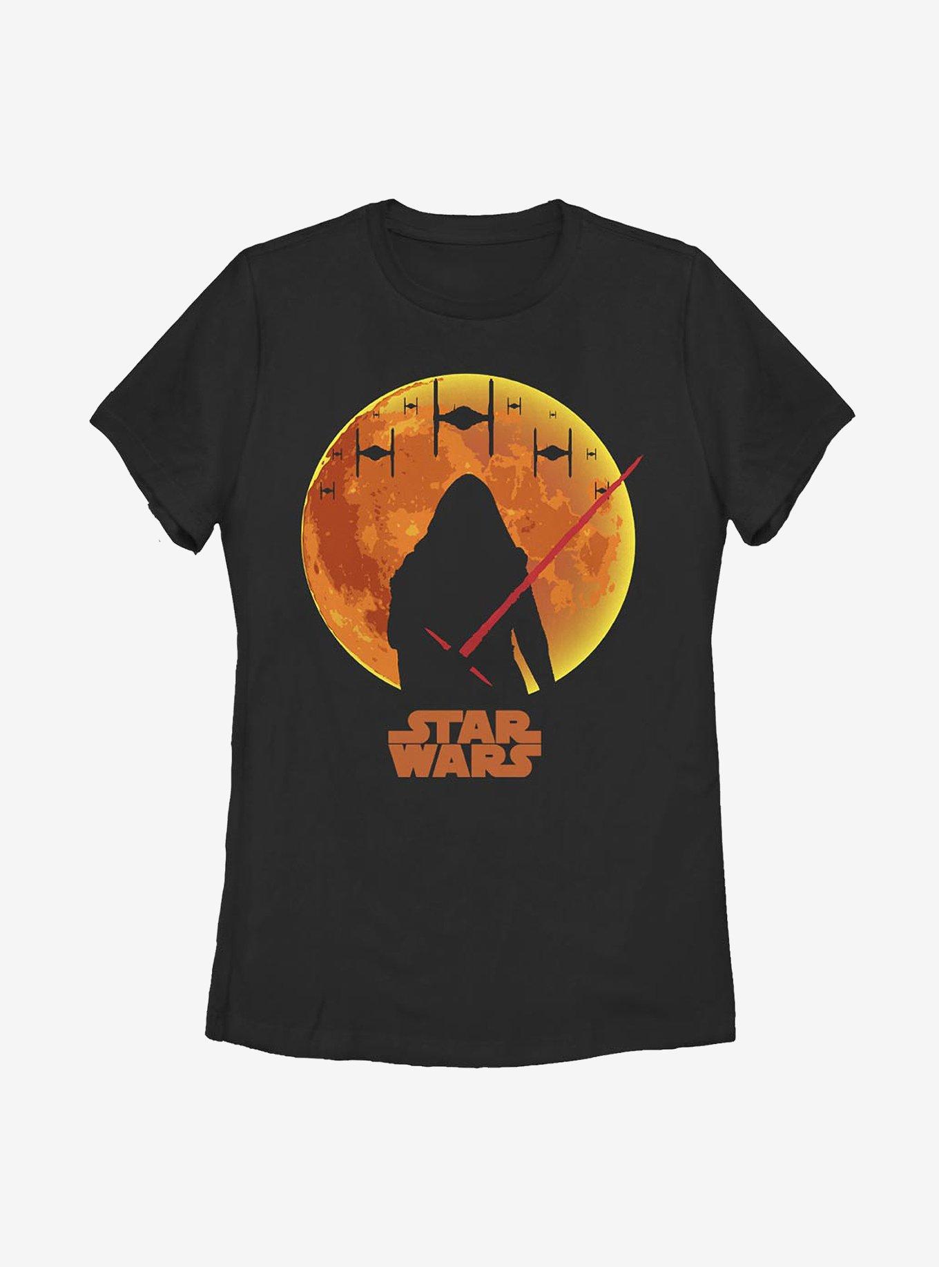 Star Wars Kyloween Logo Womens T-Shirt, BLACK, hi-res