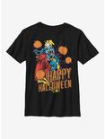 Marvel Ghost Rider Ghost Halloween Youth T-Shirt, BLACK, hi-res