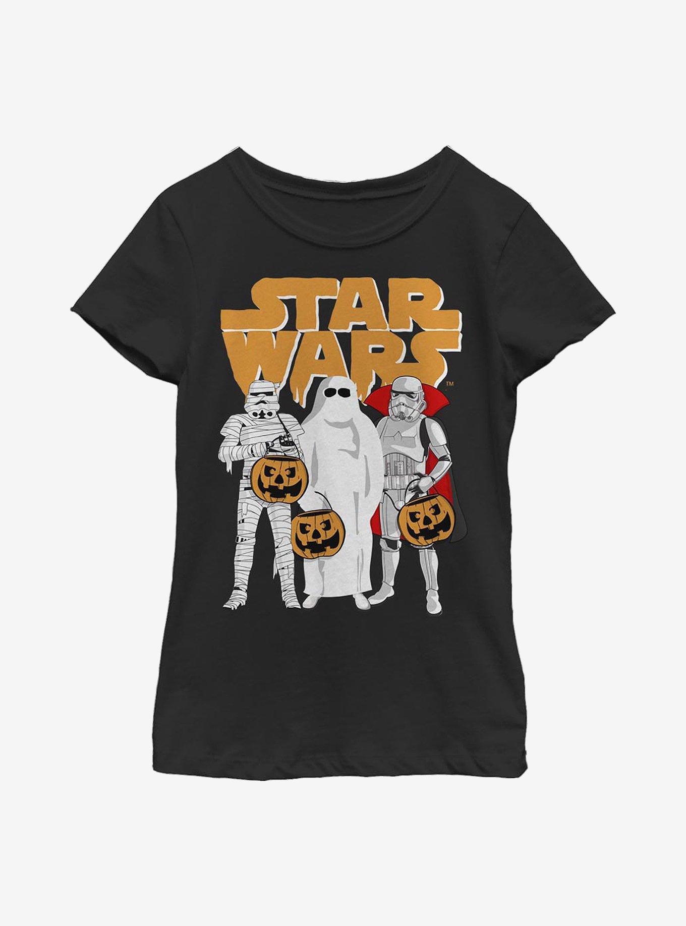 Star Wars Trick Or Treat Youth Girls T-Shirt, , hi-res