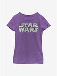 Star Wars Mummy Logo Youth Girls T-Shirt, PURPLE BERRY, hi-res
