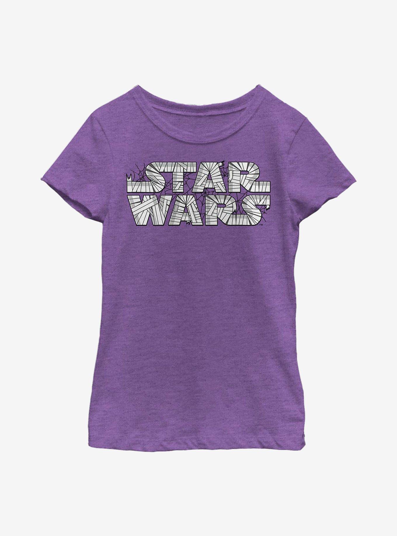 Star Wars Mummy Logo Youth Girls T-Shirt, , hi-res