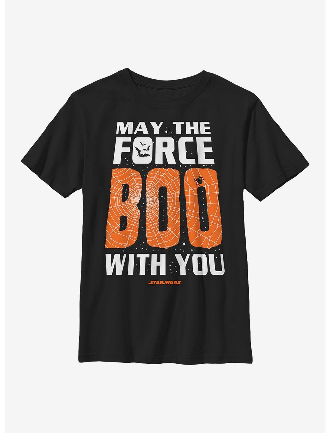 Star Wars Boo With You Youth T-Shirt, BLACK, hi-res