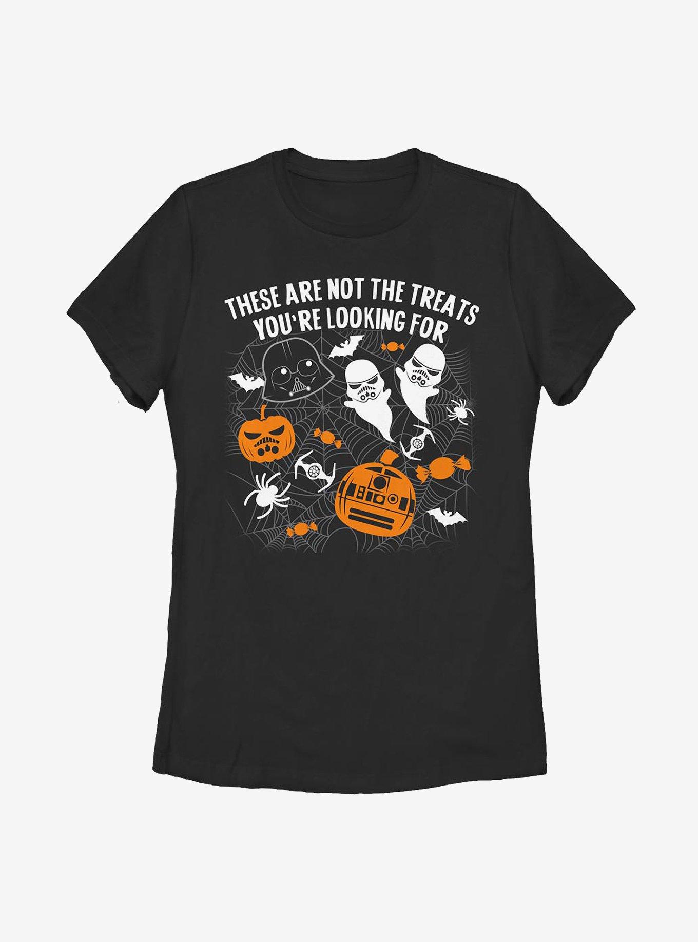 Star Wars Not The Treats Womens T-Shirt, BLACK, hi-res