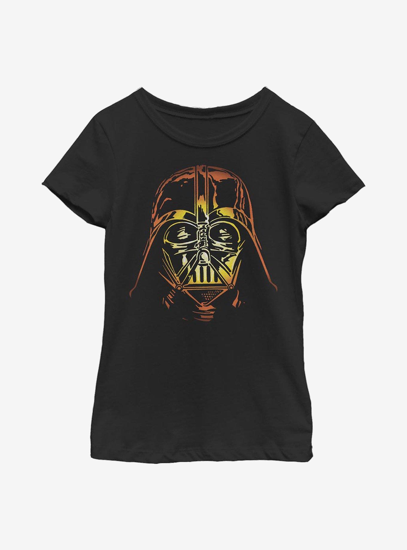 Star Wars Pumpkin Vader Youth Girls T-Shirt, , hi-res