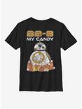 Star Wars BB8 Candy Youth T-Shirt, BLACK, hi-res