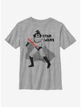 Star Wars Patterns Youth T-Shirt, ATH HTR, hi-res