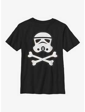 Star Wars Trooper Skull Patch Youth T-Shirt, , hi-res
