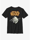 Star Wars Yoda Ghoul Youth T-Shirt, BLACK, hi-res