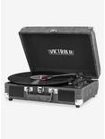 Victrola Bluetooth Suitcase Record Player with 3-Speed Turntable Gray, , hi-res