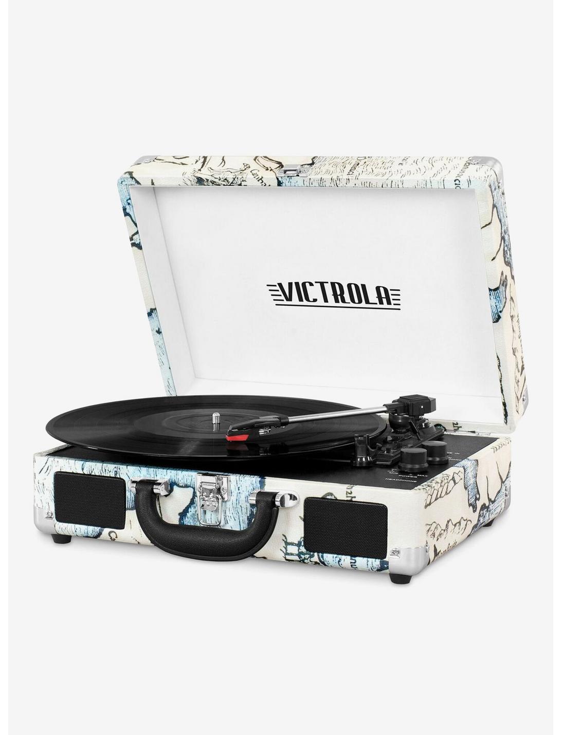 Victrola Bluetooth Suitcase Record Player with 3-Speed Turntable Multi, , hi-res