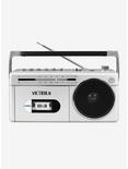 Victrola Mini Bluetooth Boombox with Cassette Player, Recorder and AM/FM Radio, , hi-res