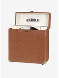 Victrola Storage Case for Vinyl Turntable Records Brown, , hi-res
