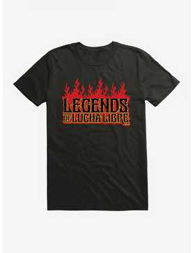 Legends Of Lucha Libre Fire Font T-Shirt, , hi-res