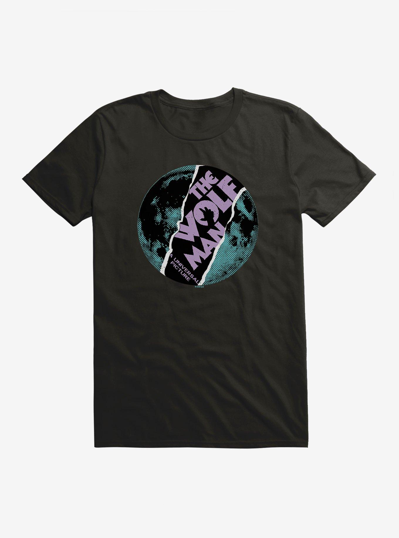 The Wolf Man Moon Script T-Shirt, , hi-res