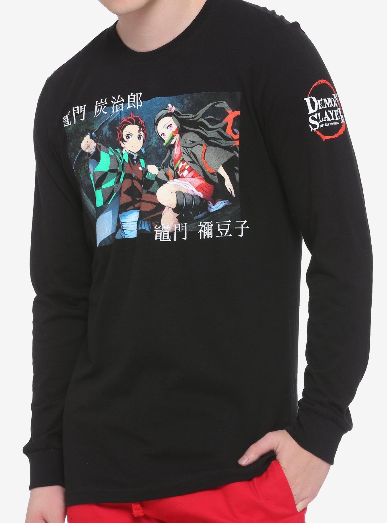 Demon Slayer: Kimetsu No Yaiba Siblings Long-Sleeve T-Shirt, MULTI, hi-res