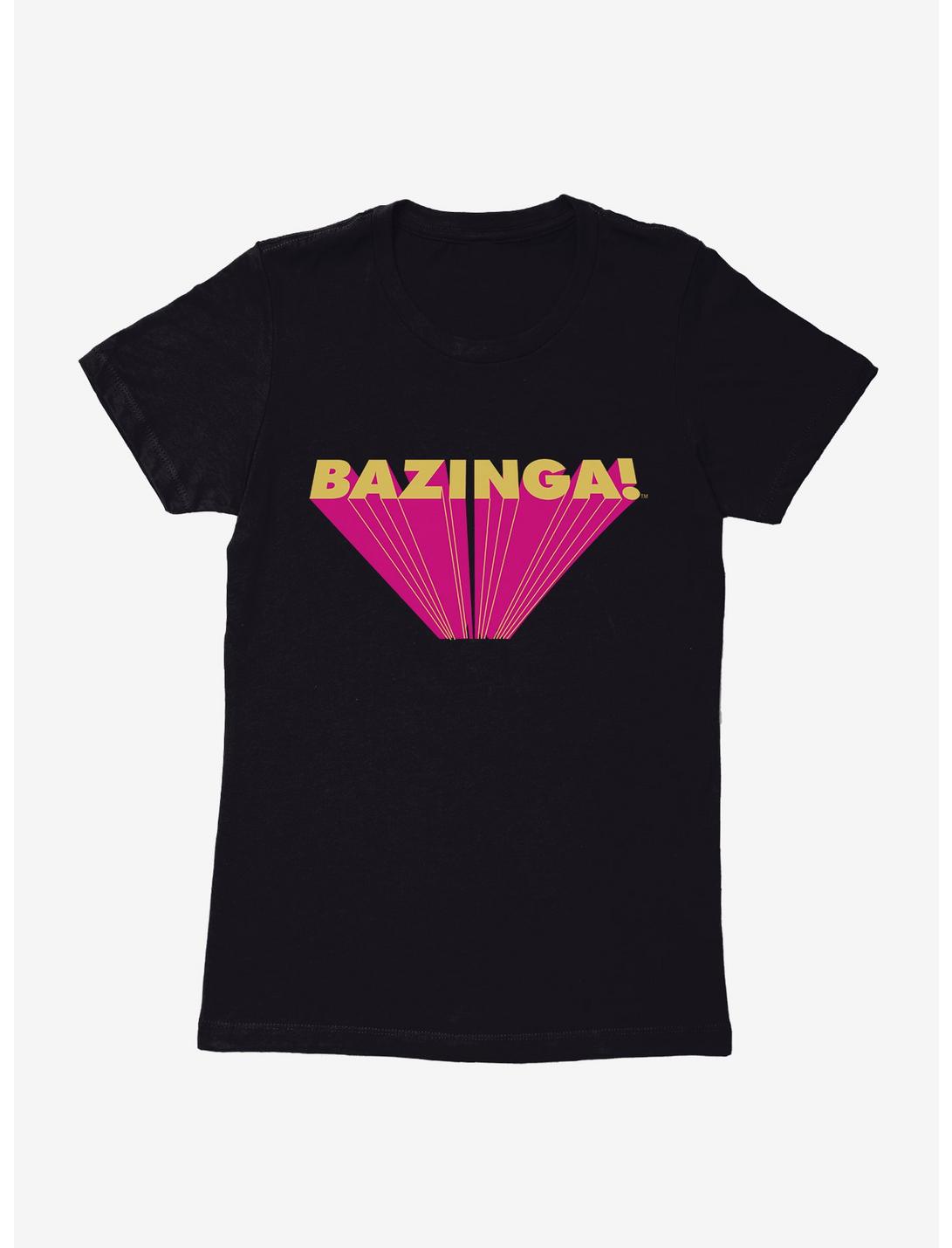 The Big Bang Theory Bazinga Logo Womens T-Shirt, , hi-res