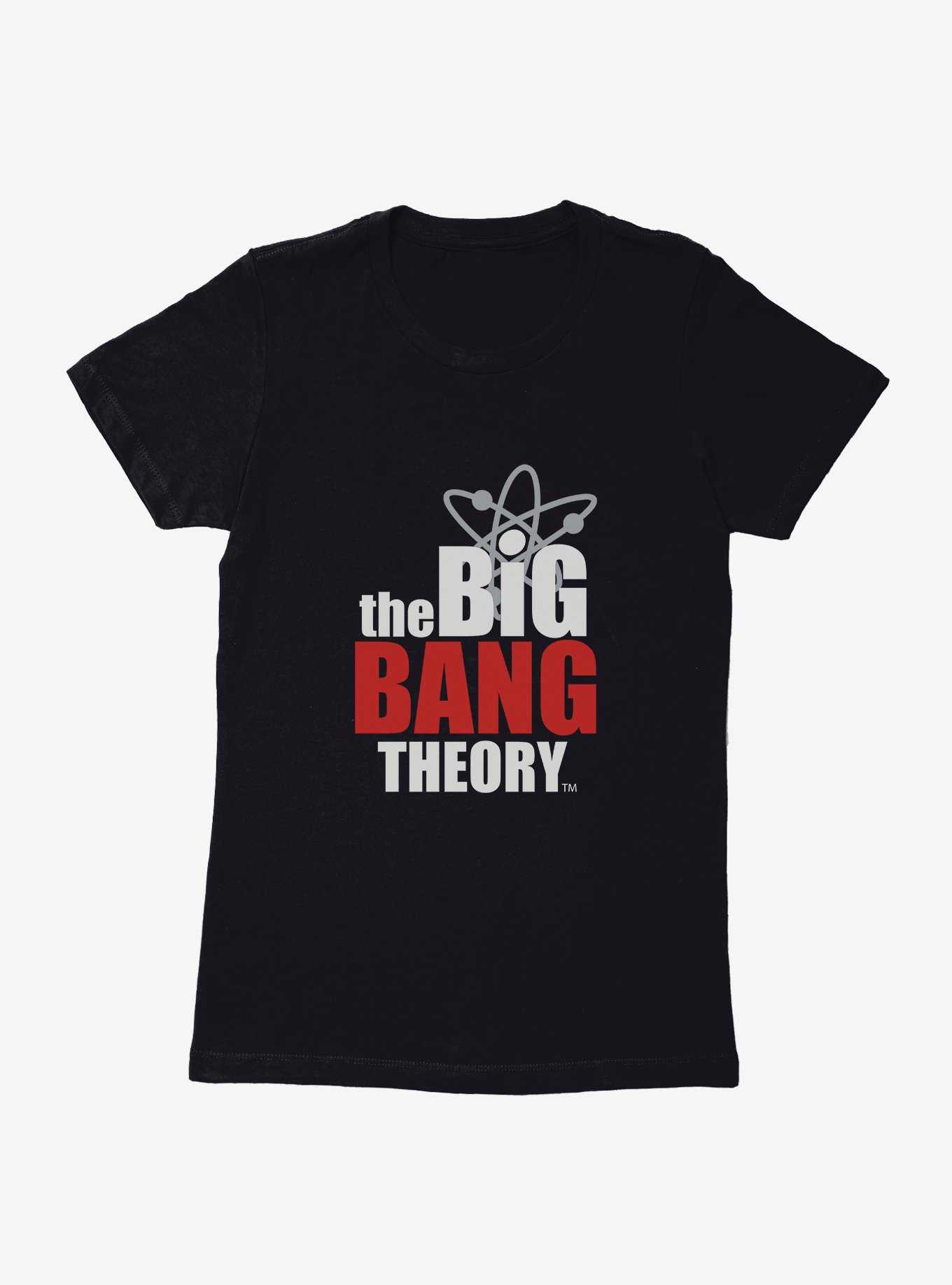 The Big Bang Theory Logo Womens T-Shirt, , hi-res