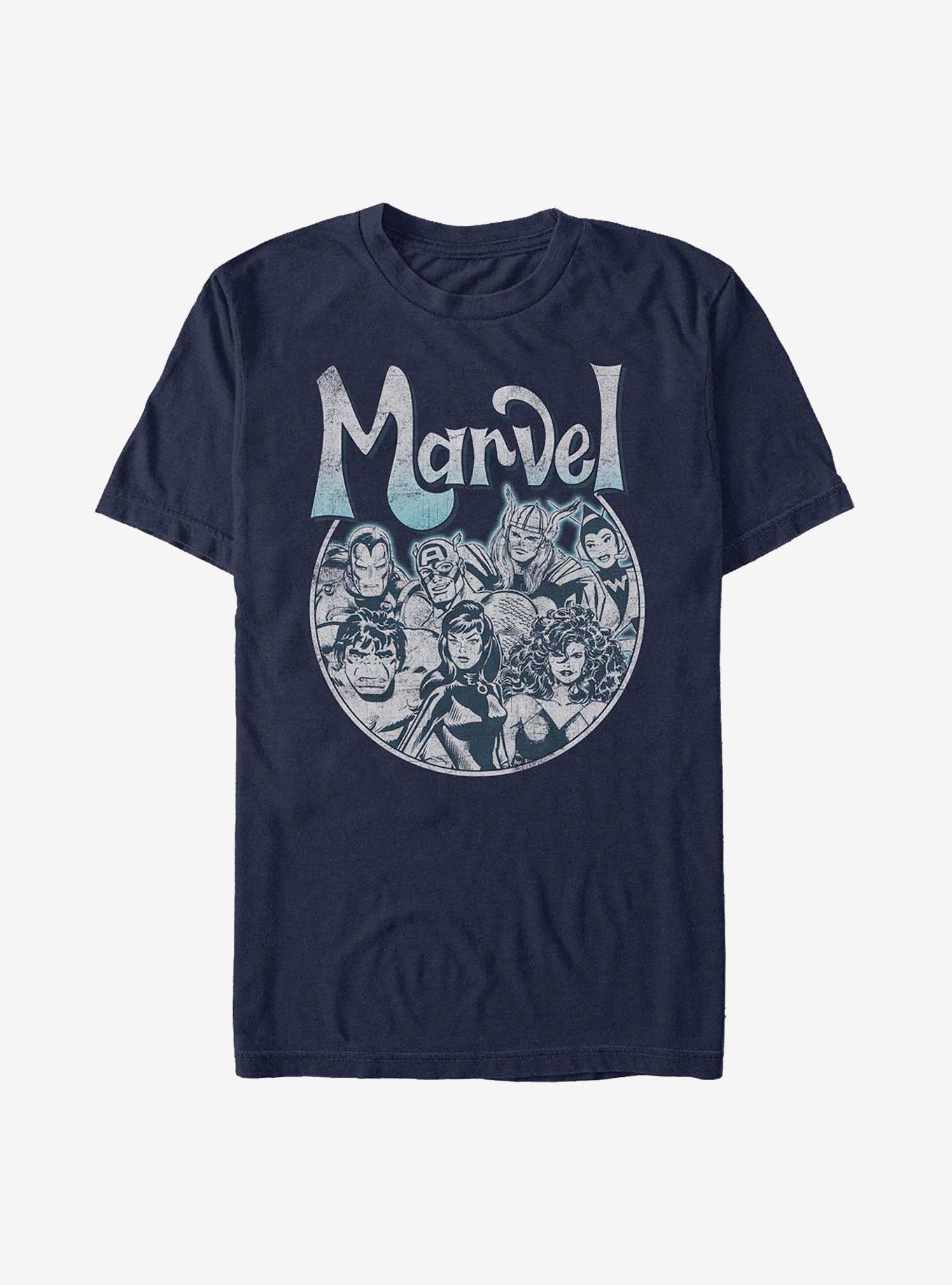Tee-shirt Marvel Avengers Superhero - Homme - Taille XL - Turquoise/bleu - Occasion Très Bon état