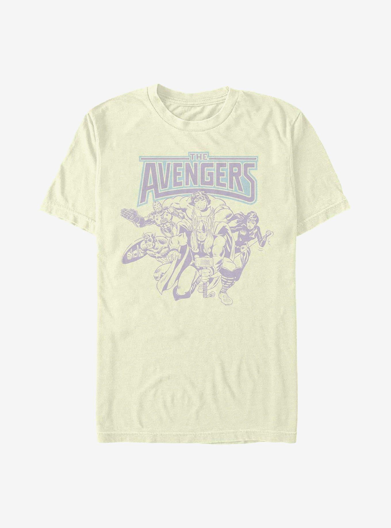 Marvel Avengers The Mighty Avengers T-Shirt, NATURAL, hi-res