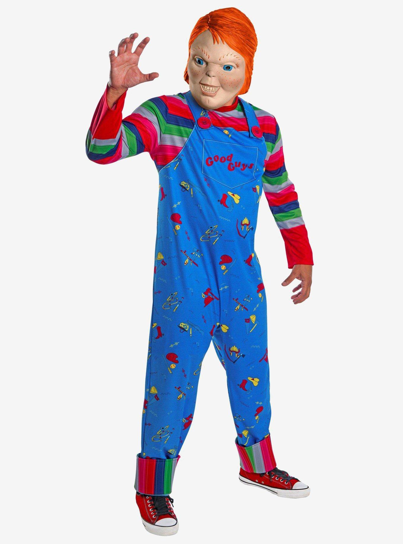 Chucky Costume, BLUE, hi-res
