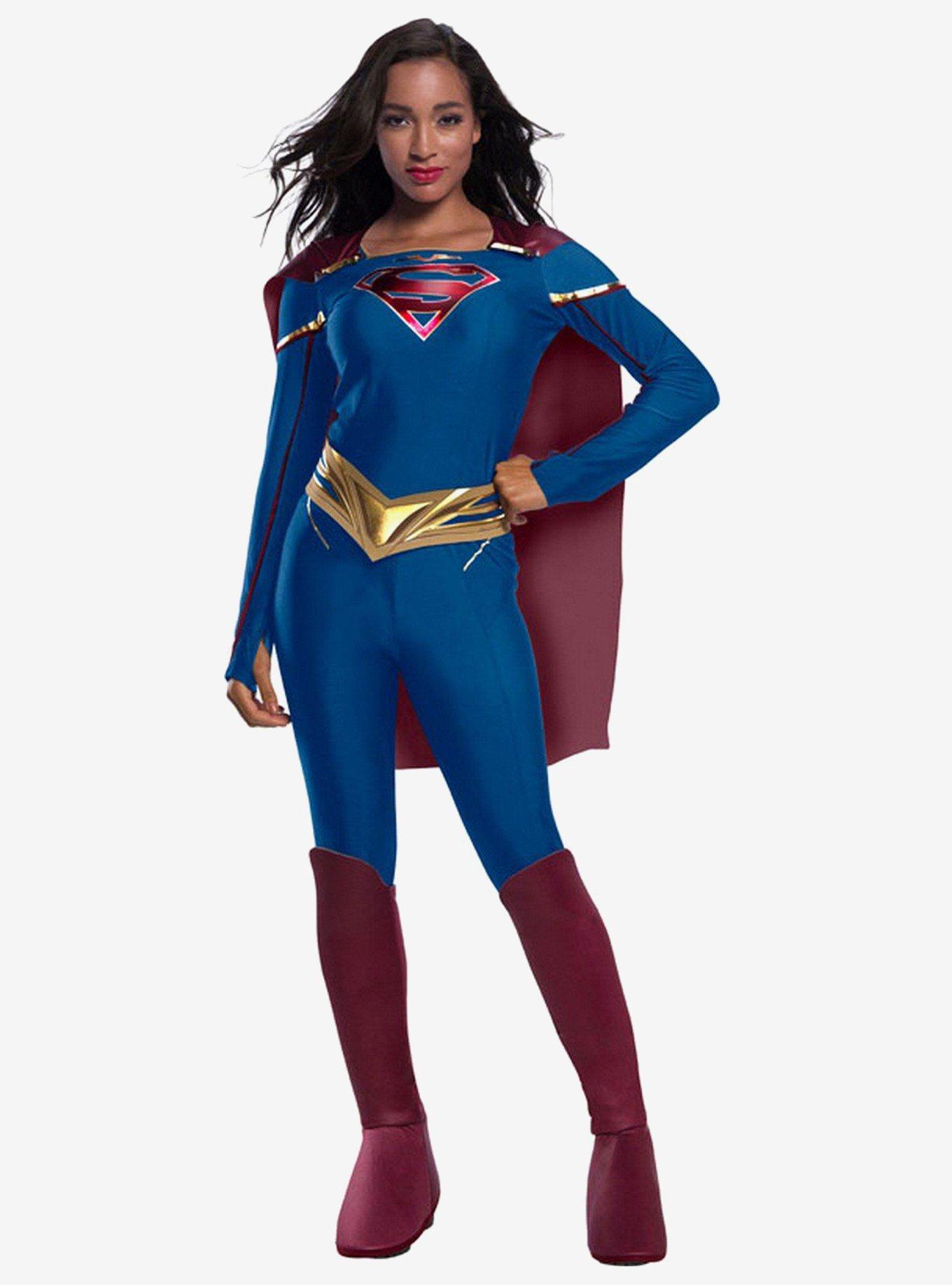 DC Comics Supergirl Costume, BLUE, hi-res